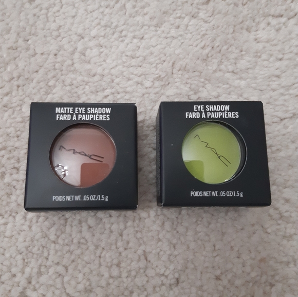NWT MAC Cosmetics matte shadows in brown script and what's the wifi - Picture 1 of 5